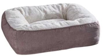 Smart Garden Zoon Dog Bed Grey Komfort Memory Foam Square Extra Soft Pet Mat (23 x 82 x 70 cm)