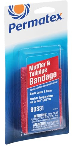 Permatex 80331 Muffler and Tailpipe Bandage, 84 sq. in.