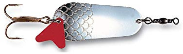 DAM Effzett Original Blinker Silber 65mm 30g 5000030 für Hecht