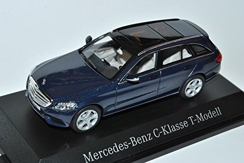 Norev Mercedes-Benz C-Klasse T-Modell Kombi Cavansit Blau Metallic W205 Ab 2014 1/43 Modell Auto