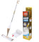 QMMD Nettoyage Spray Mop, 360 Degré Tête Rotative Balai Lave Sol - Spray de Balai avec Pôle en Alliage d'aluminium - pour Cuisine