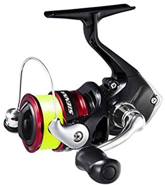 Shimano Spinnrolle 19 Sienna 1000 Nr.2 mit 32.4ft (100m) Faden, Pferdemakrele, Steinfisch, Forelle, Sabiki