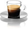 Nespresso View Glas Espresso-Tasse mit Untertasse