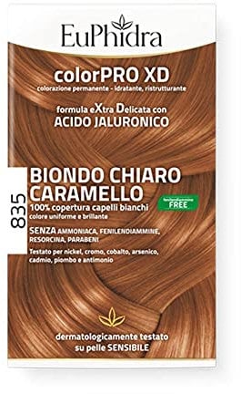 Euphidra Tinta Colorpro XDm Biondo Scuro Caramello 835, 60 Ml