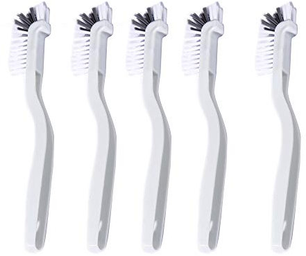 Cepillo de cocina para fregadero, fregadero, fregadero, fregadero, olla, fregadero, lavavajillas, esquinas de la lechada, 5 unidades