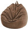 Chickwing Sitzsack ohne Füllung für Erwachsene und Kinder, Cord Sitzkissen Bodenkissen Kissen Sessel BeanBag Sitzsäcke für Outdoor & Indoor Gaming Entspannen (Braun,70x80cm)