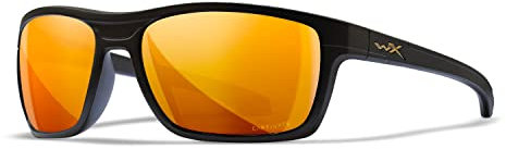 Wiley X | WX Kingpin | Sonnenbrille Herren │ Sonnenbrille Herren Polarisiert | Sportbrille polarisiert │ Ideal bei Sport Outdoor Fahrradbrille Laufbrille Wandern | 100% UVA/UVB-Schutz