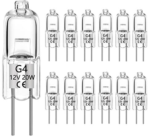 VINBE G4 halogène 20W 12V 350Lm 2700K blanc chaud dimmable 12 pièces