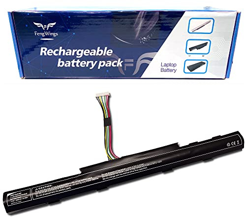 FengWings® AS16A8K Akku AS16A5K AS16A7K, Kompatibel mit Acer Aspire E5-553 E5-553G F15 F5-573 F5-573G F5-573G-52M7 F5-573G-574E 2600mAh 14.8V Akku