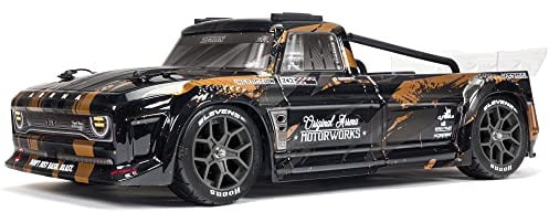 ARRMA ARA4315V3T1 1/8 INFRACTION 4X4 3S BLX 4WD All-Road Street Bash Resto-Mod Truck RTR, Gold RC