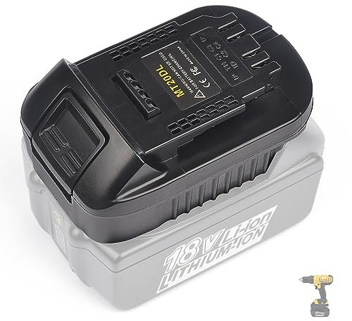 MT20DL Adapter Compatible with Makita 18V Lithium-ion Battery, Replace for Dewalt 20V Battery, for Dewalt Power Tool