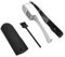 ZONADAH Garlic Press Tool 2 in 1 Garlic Slicer and Mincer with Cleaning Brush and Silicone Tube Peeler Garlic Press Crushing Machine Easy Squeeze and Clean