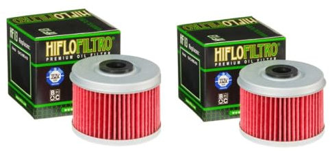 DB PARTS Set di 2 filtri olio compatibili con Benelli 125 TNT Tornado Naked Cbs 2017 2018 2019 2020 2021 2022