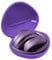 Hermitshell Hard Travel Case for TOZO HT2 Hybrid Active Noise Cancelling Wireless Headphones，Hi-Res Audio Deep Bass Foldable Lightweight Headset (Purple)