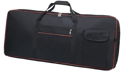 Luwecf Funda para Teclado de 76 Teclas Estuche para Teclado de Piano Eléctrico para Estudio de Música Al Aire Libre