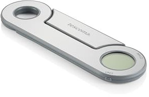 Tescoma 635912 Bilancia Digitale Pieghevole da cucina 5 Kg, linea GrandCHEF
