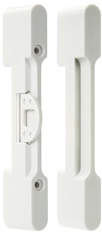 Wright Products Retractable Handle and Latch Hook for Larson Brisa Retractable Screen Door, Replacement Handle Kit with Secure Latch, Reversible for Left or Right-Handed Use, White