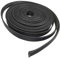 Cable Organizing Sleeve Braided Sleeve Wire Protector Cable Loom Self-Closing Tube Organizer Expandable Braided Sleeve Wire Flexible Insulation Protection Diameter 6mm Length 10m - Black