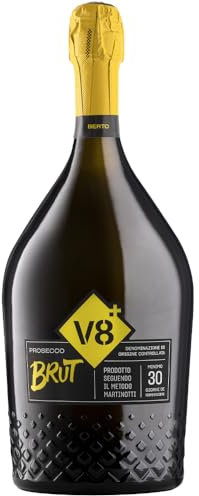 V8+ Vigneti Sior Berto Magnum verpackt, Prosecco DOC Brut, 11,5% vol, 1500 ml
