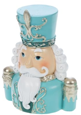 Générique Figur Haselknacker Santa Federn Höhe 15 cm
