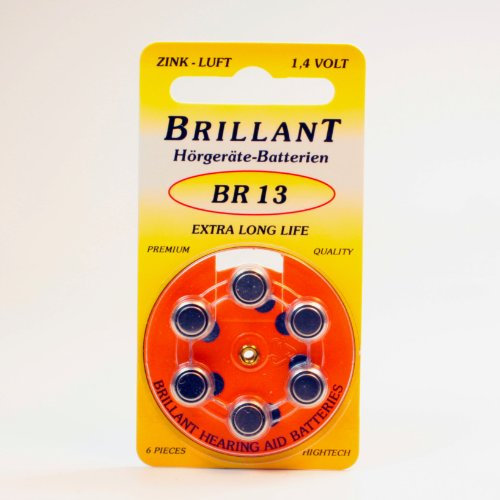 Brillant BR 13 Hörgerätebatterie