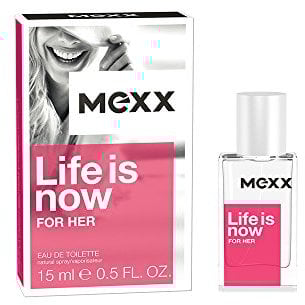 Mexx Life is now for her Eau de Toilette Vapo, 1er Pack 15ml