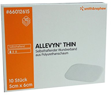 Allevyn Thin 5x6 cm, 10 St
