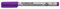 STAEDTLER Folienstift non-permanent Lumocolor, violett, wasserlöslich, Made in Germany, lange Lebensdauer, F-Spitze mit Linienbreite ca. 0,6 mm, 10 violette Universalstifte im Kartonetui, 316-6
