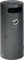Resorti Abfallsammler mit Ascher KS 70 antik-silber