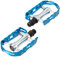 XLC Pedale MTB Ultralight, Silber/Blau, 20x10x4cm