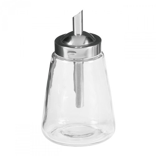 APS 766 Zuckerdosierer, Ø 8,5 cm, Höhe 15 cm, 300 ml, Behälter aus Glas, Schraubdeckel aus Edelstahl