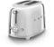 Smeg TSF01SSUK 2 Slice Toaster, Extra Wide Slots, 3 Pre-Set Options, 950W, Stainless Steel
