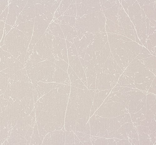 A.S. Création papel pintado de tejido-no-tejido Elegance 3 gris metálico blanco 10,05 m x 0,53 m 305071