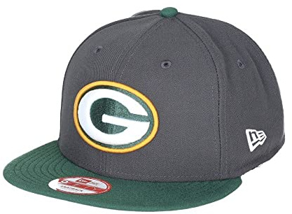 New Era 9Fifty Snapback Cap - NFL Green Bay Packers Graphite