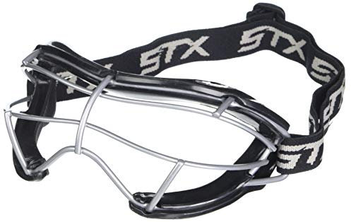STX 4 Sight +S Erwachsene Lacrosse-Brille, Damen, schwarz