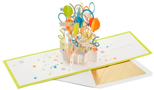 Hallmark Pop-Up-Geburtstagskarte mit Unterschrift Pop-Up, Feiern