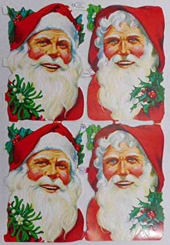 Glanzbilder 787 Weihnachtsmann Weihnachtsbaum Weihnachten Posiebilder Deko Mamelok 40