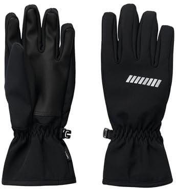 NAME IT Unisex NKNALFA GLOVE7 FO NOOS Handschuhe, Black, 8