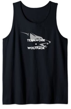 Teamwork gleich Wolfpack Tank Top