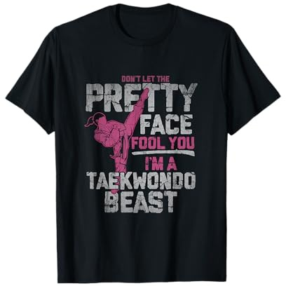 T-shirt De Taekwondo Pour Enfants, Hommes, Femmes, Garçons, T-Shirt