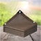 Filet D'ombrage 12 Broches Ombrage 95% Renforce ÉPaissir Voile Ombrage, Serres Filet Coupe-Vent avec Oeillets,pour La Couverture VéGéTale/Serre/Jardin/Pergola/Fleurs de Serre/Abri D'auto 1x1m