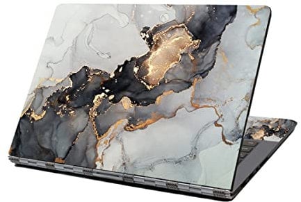 Laptop Skin Aufkleber Aufkleber 13 13,3 14 15 15,4 15,6 Zoll Laptop Vinyl Skin Sticker Cover Art Decal Protector Notebook PC (Marmor 03)