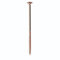 GB FISSAGGI SRL SAM03313 Vis charpente Geto Wood G&B-tête Ronde Large-boîte de 50 pièces-Ø8 x 140 mm-92156
