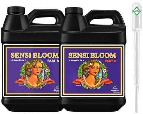 Weedness Advanced Nutrients pH perfect Sensi Bloom A&B 5 Liter - NPK Dünger Grow Anbau Indoor Erde Flüssigdünger Organischer Bio