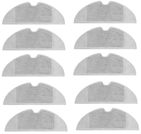 ALPGEN Chiffons de vadrouille/Fit for Xiaomi Mijia Vacuum 1C 1T Aspirateur STYTJ01ZHM Ensemble de Robot de Balayage (Color : 10pcs mop)