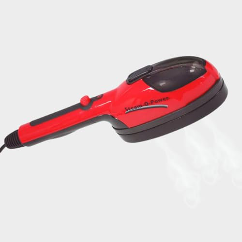 STARLYF Plancha de mano Vertical y Horizontal Steam O Power, Vaporera potente, Elimina olores, chinches, bacterias, Accesorios para prendas delicadas, 770Watts, Todo tipo de tejidos