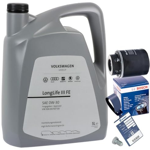 ÖlFilter F026407181 + 0W30 passend für Polo 6R Golf 5 6