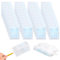 40pcs Duster Recharges, Kit de Plumeau Jetable Rechange pour Plumeau Compatibles avec Swiffer Les Plumeaux 180 / Plumeaux à Poignée Extensible Non Parfumés pour Le Nettoyage