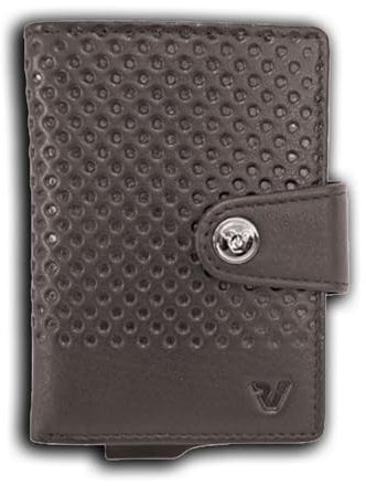 RONCATO Iron 4.0 porta carte di credito uomo vera pelle RFID