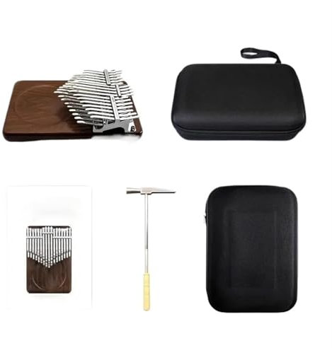 Anfänger Kalimba 17/24/34/41 Tasten Kalimba Seeds Chromatische C-Note Musiktastatur Tragbares Kaliber Professionelles Musikinstrument Geschenk(34)